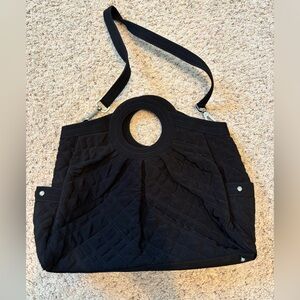Vera Bradley Black Quilted Women's Bag